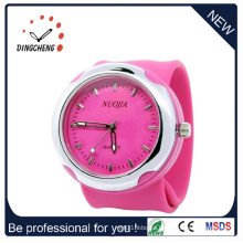 2015 Pink Fshion, High Quality Silicone Wrist Watch (DC-931)